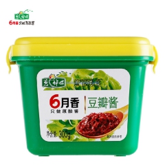 葱伴侣6月香豆瓣酱 大豆酱 无增稠剂无色素豆酱 300g*2...