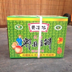 批发销售 四川特产调味酱 正品蜀津坊郫县豆瓣酱 红油豆瓣酱调...