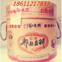 批发四川郫县蜀味源红油豆瓣酱 10kg一桶 正宗豆瓣酱 北京...