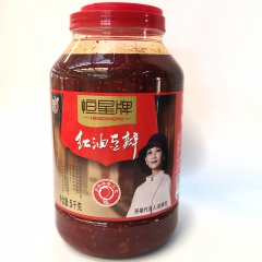 恒星豆瓣酱 四川特产批发红油豆瓣酱5000g 调味品畅销货