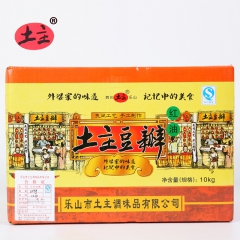 四川特产豆瓣酱批发 餐饮行业供应10kg红油豆瓣酱 乐山土主...