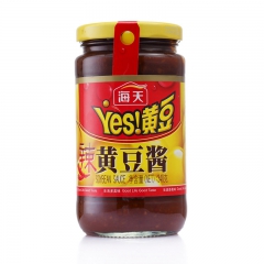 海天辣黄豆酱340g*15瓶豆瓣酱蒸鱼拌面蘸酱 非转基因调味...