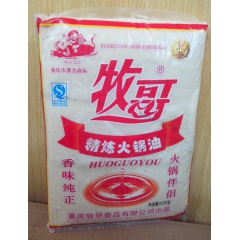 牧哥精炼牛油重庆火锅 麻辣烫底料 2500g 精选餐饮火锅底...