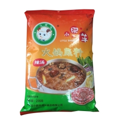 小肥羊分包式辣汤型火锅底料 辣而不腻shi用方便235g*3...