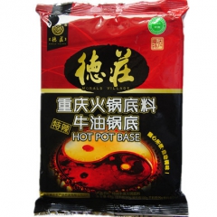 厂家直销 重庆特产 德庄 450g 内麻牛油底料 正品 高端...