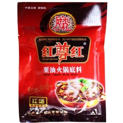 红尊红 粟油火锅底料400g  蘸料 正宗香辣火锅底料 开店...