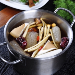 德义野山菌汤 火锅料麻辣烫 清汤料 鸳鸯锅底火锅底料 500...
