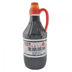 台湾进口调味油  金兰酱油1500ml 纯酿造不含防腐剂 台...