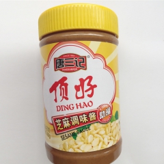 批发唐三记牌瓶装顶好芝麻味调味酱450g  广东芝麻酱调味品...