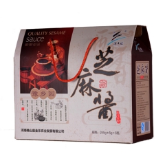 一件代发 石磨芝麻酱礼盒 调味品优质芝麻酱 产地直销 量大从...