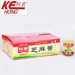 长康 248g长康芝麻酱 248g*12瓶   纯正芝麻研磨...