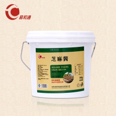 厂家直销牛肉面专用纯芝麻酱 5千克麻酱桶装淘宝一件代发