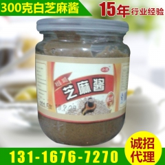 小沈300g纯石磨芝麻酱 大桶芝麻酱批发 黑芝麻酱 批发代理...