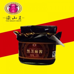 直销供应 120g铁山春黑芝麻酱 纯正黑芝麻酱加工 量大从优