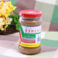 绿色、营养、健康，崔字牌小磨芝麻酱300g,100%纯芝麻酱