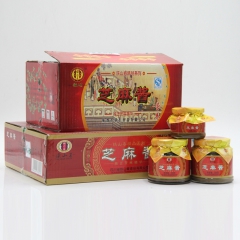 厂家直销 铁山春瓶装300g纯正芝麻酱 调味品调味酱批发代理