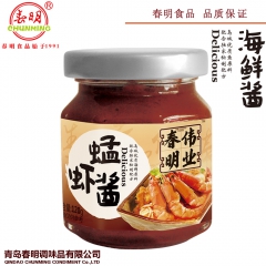 春明 深海蜢仔虾酱 120g 山东青岛特产 特级 厂家促销