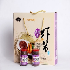 山东黄河口小吃特产 新鲜海味正宗海水鲜虾酱 即食调味海虾酱