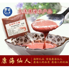 虾酱 大连特产纯正深海野生渤海湾海虾虾头酱 天然海鲜酱一件代...