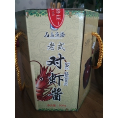 老式 即食 正综 对虾酱 山东 威海 特产 海鲜酱 500g...