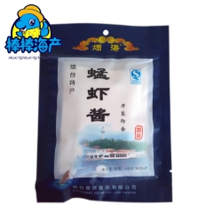山东自制原味香辣味蜢子虾酱 鲜虾酱 虾肉酱 蠓子海鲜酱 10...