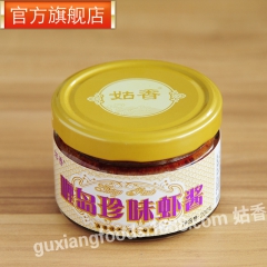 姑香 虾酱 珍味200g 精品瓶装超市批发即食海鲜酱 山东易...
