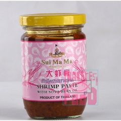 泰国进口 水妈妈牌大虾膏（配方2）200g 蝦膏油酱虾头油虾...