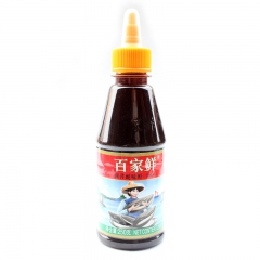 百家鲜洲井蚝味鲜蚝油250g塑瓶 火锅伴侣 24瓶/箱
