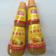 特价穗河浓缩鸡汁调味品1kg 瓶装广东鸡汤高汤调味料代理 批...