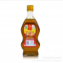 海会调味品 四川特产 黎红花椒油330ml玻璃瓶装椒香浓郁特...