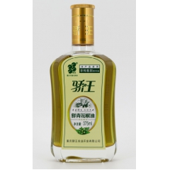 调味口 调味油 四川调味品 骄王鲜青花椒油 藤椒油375ml
