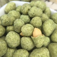 批发干果炒货 休闲零食全之味芥末花生 美味零食芥末味花生