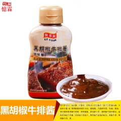 忆霖黑椒汁牛排酱 快易厨蘑菇酱 黑胡椒酱意大利面酱意面酱 整...