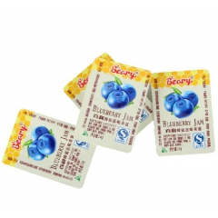 百利蓝莓果酱 烘焙原料 蜂蜜蓝莓果酱早餐果酱 面包果酱14g...