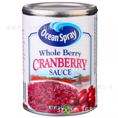 美国进口优鲜沛蔓越莓果酱 火鸡酱 蛋糕烘焙果酱果馅原料