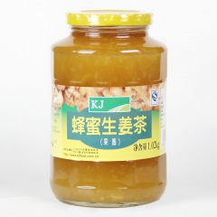 蜂蜜冲调饮品 韩国原装进口KJ蜂蜜生姜茶果酱 健康营养品10...