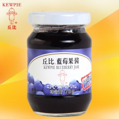 丘比蓝莓果酱170g*12面包水果酱冰激凌酸奶三明治早餐沙拉...