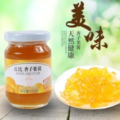 丘比杏子果酱170g 水果酱 早餐配料调味酱 丘比果酱批发