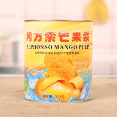 【印度原装进口】100%芒果原浆 阿方索芒果酱  烘焙原材料...