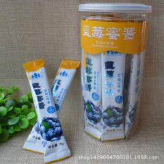 纯天然蓝莓果酱 绿色食品 面包酱 调味水果沙拉 无添加剂