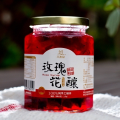 几木朵 台湾原装 玫瑰花酿 花果酿 玫瑰花茶果酱 冲调饮品 ...