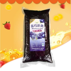 供应 优质餐饮类产品之圣代果酱 美味整果粒大方块果粒浓稠酱