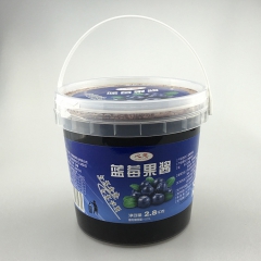 2.8kg大桶装 蓝莓果酱 沙冰冰粥烘培原料冰淇淋蛋糕装饰果...