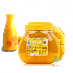 黑森林芒果酱 鲜活芒果果粒果酱 刨冰沙粥专用 厦门奶茶原料批...