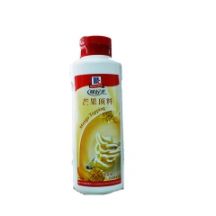 味好美芒果顶料1kg 芒果果酱 圣代酱 冰淇淋原料 圣代果酱...