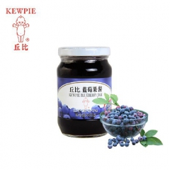 丘比蓝莓果酱(340g装)蛋糕西点甜点必备低糖好果酱 烘焙原...