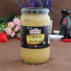 西餐原料 法国原装进口 宝年大藏芥末/热狗酱/黄芥末酱 85...