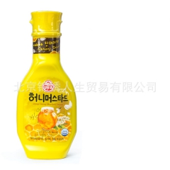 韩国 奧土基蜂蜜芥末酱 不倒翁蜂蜜芥末酱 265g 炸食蘸料
