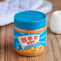 四季宝柔滑花生酱 早餐面包酱拌面酱火锅调料蘸料 烘焙原料34...