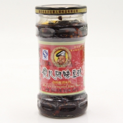 傻儿瓶装300g风味豆豉辣椒油 豉香浓郁 重庆特色调味酱批发